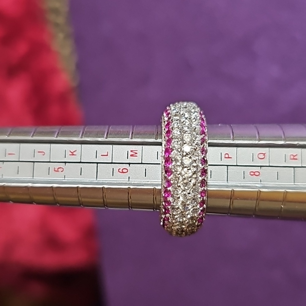 Victoria Wieck Eternity Ring Size 7 - Picture 3 of 6